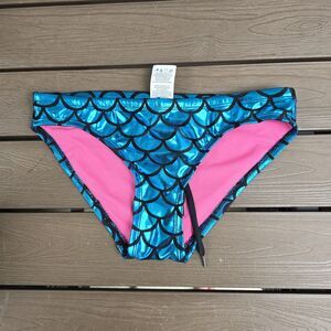 The Finals Mermaid Bikini Turquoise Bikini Sz S New